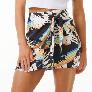 Rip Curl Multicolor Floral Mini Skirt